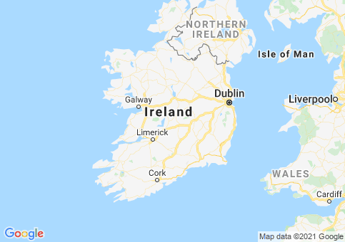 Placeholder image for map of Ireland