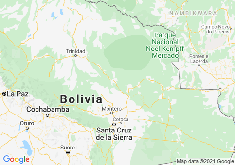 Placeholder image for map of Bolivia