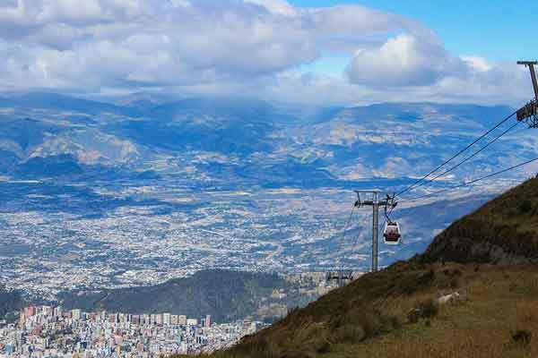 View Quito From 13,000 Feet