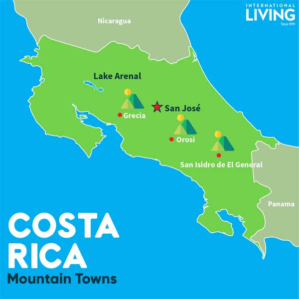 Map Of Costa Rica San Jose Maps of Costa Rica | Where is Costa Rica Located?