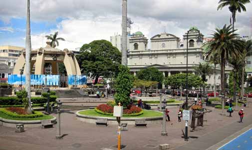 Costa rica central plaza