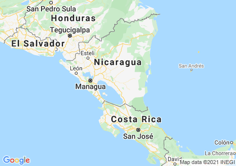 Placeholder image for map of Nicaragua