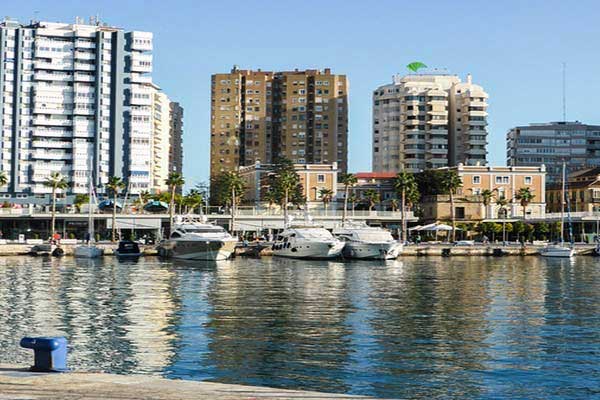 Malaga Beach Spain