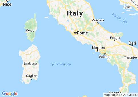 Placeholder image for map of Italy