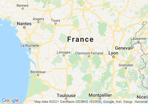 Placeholder image for map of France