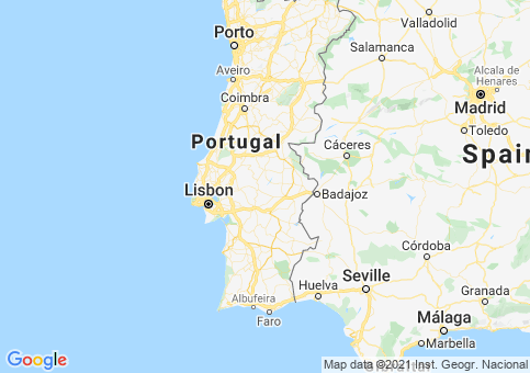 Placeholder image for map of Portugal