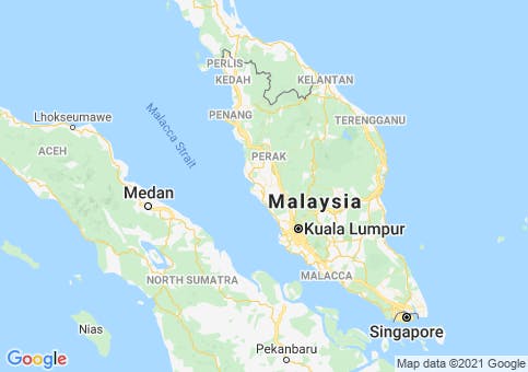 Placeholder image for map of Malaysia