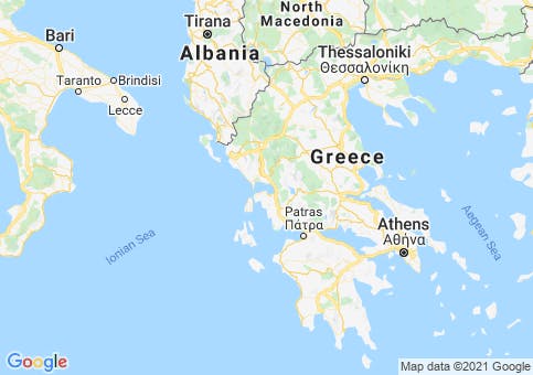 Placeholder image for map of Greece