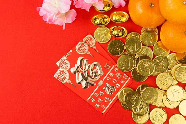 Tet Vietnamese Dragon New Year 2024 LI XI Red E Envelope