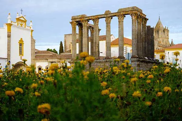 The Roman Temple in Evora