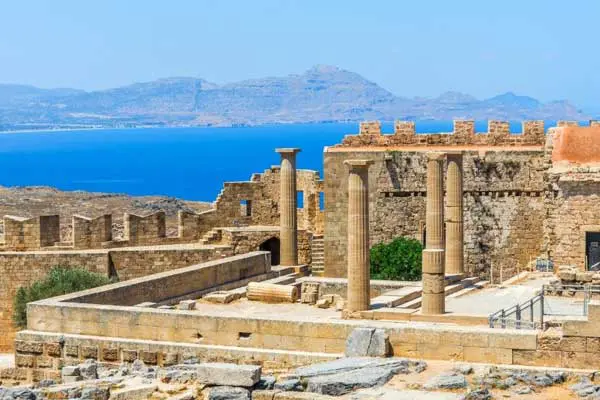 Visit the Lindos Acropolis and the Acropolis of Rhodes