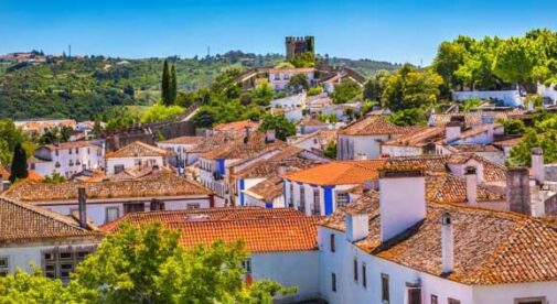 A Castle-View Home in Small Town Portugal