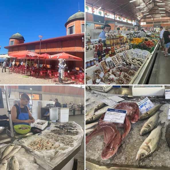 Olhão's market draws locals, expats, and tourists on a daily basis