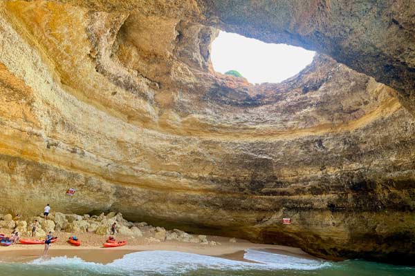 The Benagil cave