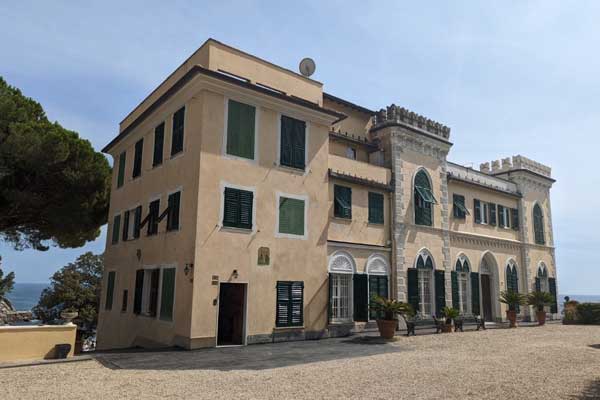 Canevaro Castle is the perfect spot to stay when visiting Zoagli