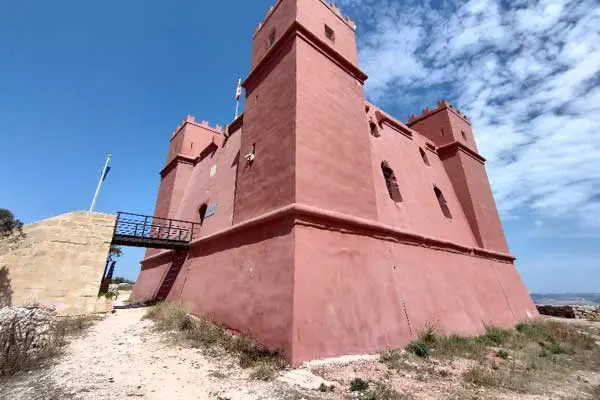 Explore the It-Torri L-Anmar Red Tower-St Agathass Tower